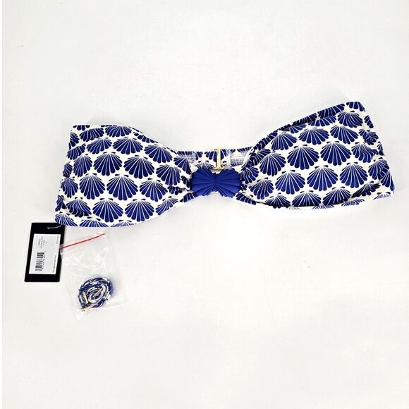 Kate Spade NY Shells Two Piece Bandeau and Bikini Set XL/L - Picture 6 of 16
